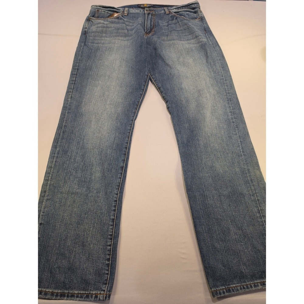 Lucky Brand 221 Original‎ Straight Mens Jeans 38x34 Medium Wash Denim 7MD10002